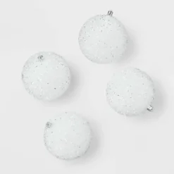 9pc Tinsel Ball Christmas Tree Ornament Set - Wondershop™ -Wonder Shop USA GUEST 94b63486 dc02 4b44 a96b 373664130da7