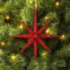 5.8" Christmas Plastic Spike Starburst Ornament Red - Wondershop™ -Wonder Shop USA GUEST 96142c9b 007e 40db bb29 ba4273785797
