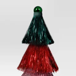 10.75" Christmas Tinsel Multicolor Tree Décor - Wondershop™ -Wonder Shop USA GUEST 9669829a 6f03 4d09 afd3 bc244eb3358e
