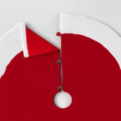 Christmas Plush With Fur Trim Tree Skirt Red And White - Wondershop™ -Wonder Shop USA GUEST 96dc486a dbdb 4e39 83b7 752aa9822dc8