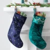 21" Christmas Gold Starburst Velvet Stocking Navy - Wondershop™ -Wonder Shop USA GUEST 97534826 7e18 4854 a3d2 4de8010e422e