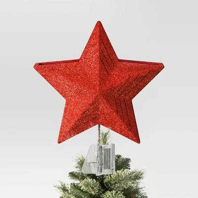 10" Lit-Led Red Star Projects Gingerbread/Candy Cane/Snowflakes Christmas Tree Topper - Wondershop™ 4 10" Lit-Led Red Star Projects Gingerbread/Candy Cane/Snowflakes Christmas Tree Topper - Wondershop™ - Image 2