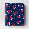 30" 50 Sq Ft Christmas Roll Wrap Santa Hats On Navy - Wondershop™ -Wonder Shop USA GUEST 9a724db1 3c10 4f5c 9dc4 3671ed9bdb68