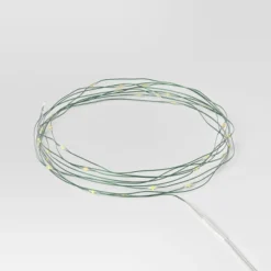 30ct LED Battery Operated Christmas Dewdrop Fairy String Lights Warm White With Green Wire - Steady/Twinkle - Wondershop™ -Wonder Shop USA GUEST 9a855d16 505b 4198 8260 0ad89f955ea3