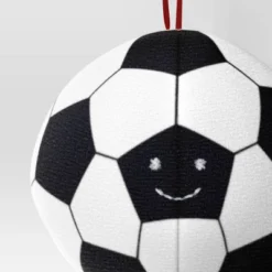 Christmas Embroidered Face Soccer Ornament - Wondershop™ -Wonder Shop USA GUEST 9d072928 2cc5 4e1c a3c7 0d475afd751f