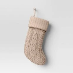 20" Cable Knit Christmas Stocking - Wondershop™ -Wonder Shop USA GUEST 9dea4c92 4120 473e aa6c a54f80d054b7