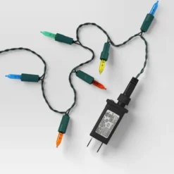 50ct LED Battery Operated Hybrid Miniature String Lights With Green Wire - Wondershop™ -Wonder Shop USA GUEST 9f2360c5 bb1e 470e a523 dc639c079e10