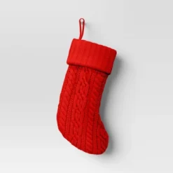 20" Cable Knit Christmas Stocking - Wondershop™ -Wonder Shop USA GUEST a02fb126 6168 4ea1 9796 997ed9a787fa