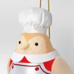 Christmas Fabric Chef Bird Ornament - Wondershop™ -Wonder Shop USA GUEST a101ee1d 5ecc 4424 b5fb 943dae3bf1f4