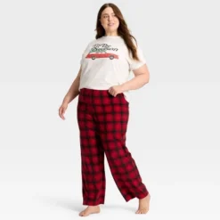 Women's Plaid Microfleece Holiday Matching Family Pajama Pants - Wondershop™ Red/Black 8 Women's Plaid Microfleece Holiday Matching Family Pajama Pants - Wondershop™ Red/Black -Wonder Shop USA GUEST a239d4fd 4e93 4537 98f3 6d7b5a87e2ab