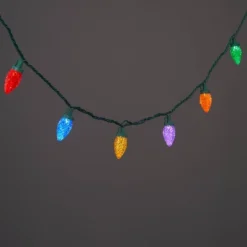 25ct LED C9 Faceted Christmas String Lights With Green Wire - Wondershop™ -Wonder Shop USA GUEST a27ca4da 49b4 4781 9cde b205d6dba5ad