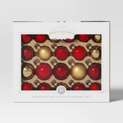 42ct Round Glass Christmas Tree Ornament Set - Wondershop™ -Wonder Shop USA GUEST a3217a9f e4fe 4378 a38f 589842ebe13e