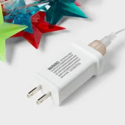 10ct LED Dewdrop Star Christmas Indoor Outdoor Novelty String Lights Multicolor With Clear Wire - Wondershop™ -Wonder Shop USA GUEST a8dac0c4 49f2 4267 8fc2 09f2a665f725