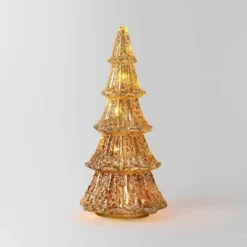 14" Christmas Mercury Lit Glass Tiered Tree Decor - Wondershop™ -Wonder Shop USA GUEST adbe93cd 6b39 4e56 9e1e daa99e2e9d81
