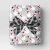 30” 25 Sq Ft Christmas Roll Wrap Snowman On Silver - Wondershop™ -Wonder Shop USA GUEST aefec44a 7247 4837 813b 871d3084a6fb