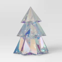 9.6" Christmas Lit Iridescent Tree Decor - Wondershop™ -Wonder Shop USA GUEST af7f8ce1 d57c 480f a9f1 70198cca2f9b
