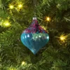 Christmas Swirl Onion Blue Ornament - Wondershop™ -Wonder Shop USA GUEST b0abc391 efeb 4280 8a6f 2e98e868d985