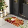 1'6"x2'6" Christmas Santa 'Ho Ho Ho' Coir Doormat Red - Wondershop™: Outdoor Novelty Rug, Medium Pile, Latex Backing -Wonder Shop USA GUEST b1d199f1 9d24 4690 bc99 d0b96299de0b