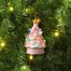 4" Christmas Lit Ceramic Retro Christmas Tree Ornament Pink - Wondershop™ -Wonder Shop USA GUEST b52ee599 b459 442d b038 9d3db434a118