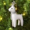 Christmas Fabric Deer Ornament White - Wondershop™ -Wonder Shop USA GUEST b6b8bc8f 2e9c 4b86 9934 c0a6dc65b86f