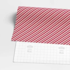 40" 220 Sq Ft Christmas Roll Wrap Red/White Diagonal Stripe - Wondershop™ -Wonder Shop USA GUEST b7610cfc 740f 4c62 85e9 9704c8693067