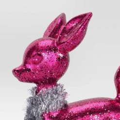 Christmas Plastic Deer Ornament Hot Pink - Wondershop™ -Wonder Shop USA GUEST b8032888 9d2b 4c83 8399 b122b2387d99