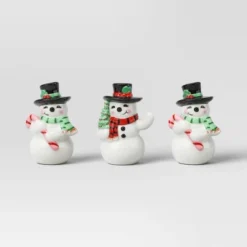 12pc Battery Operated Glittered Paper Christmas Village Set With Bottle Brush Trees And Snowmen - Wondershop™ White/Pink/Blue -Wonder Shop USA GUEST b86d9d4e 3c8a 4a90 a8b1 52faf9746214