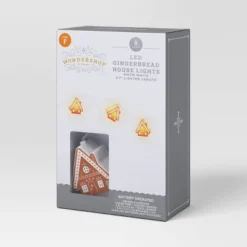 8ct LED Battery Operated Christmas Gingerbread Houses Novelty String Lights Warm White With Clear Wire - Wondershop™ -Wonder Shop USA GUEST b8f016d4 da4a 4f9f 8c8e 7e6fdc495fc0