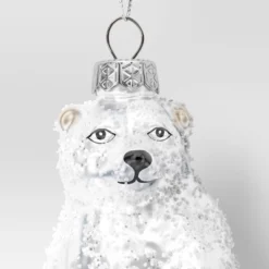 Christmas Glass Polar Bear Ornament - Wondershop™ -Wonder Shop USA GUEST ba27a6fb 16ff 47fb b0a7 6b0475a3f65f