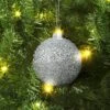 Christmas Silver Beaded Ball Ornament - Wondershop™ -Wonder Shop USA GUEST ba8e451a 3bde 49ba 9927 6285d01d1729