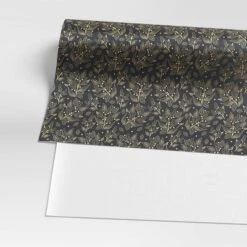 30” 25 Sq Ft Christmas Roll Wrap Gold Botanical On Black - Wondershop™ -Wonder Shop USA GUEST bc2105e2 70d5 49f6 96a1 5d90feae2b39