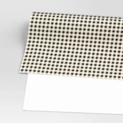 30” 25 Sq Ft Christmas Roll Wrap Cream/White/Black Gingham Check - Wondershop™ -Wonder Shop USA GUEST bc2eb19e 778e 480a 89fc 7b7c092af090