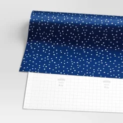 30" 50 Sq Ft Christmas Roll Wrap Dots And Stars On Navy - Wondershop™ -Wonder Shop USA GUEST bd6c7b90 3538 4855 afe0 869ab094a308