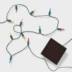 50ct Solar LED Christmas Indoor Outdoor Mini String Lights With Green Wire - Wondershop™ -Wonder Shop USA GUEST be3bd695 99dc 4c9c b955 6f427eeda459