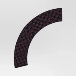 Christmas Roll Up Plaid Tree Collar Blue - Wondershop™ -Wonder Shop USA GUEST be825263 2b2e 4c3d af73 7c1ca8bf057d