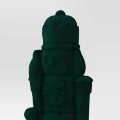 28" Christmas Flocked Nutcracker - Wondershop™ -Wonder Shop USA GUEST c021e401 cf1a 43df 8dc8 bf852130edef