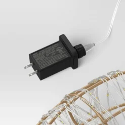 LED High Density Champagne Metal Wreath Christmas Novelty Silhouette Lights With White Color Light Bulb - Wondershop™ -Wonder Shop USA GUEST c3e132eb 2d5f 48d0 9660 d25971a1533e