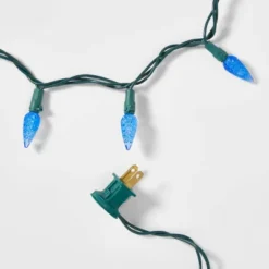 60ct LED C6 Faceted Christmas String Lights With Green Wire - Wondershop™ -Wonder Shop USA GUEST c80e97fb 60a4 4130 8bab 15b732c0f3b7