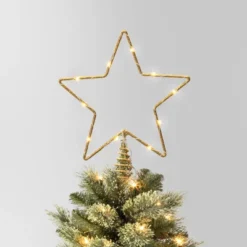 10in LED Lit Dewdrop Glitter Metal Open Star Christmas Tree Topper - Wondershop™ -Wonder Shop USA GUEST cd1a9f64 b76a 4076 a498 c65f10474e57