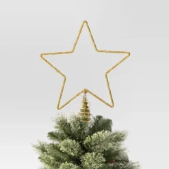 10in LED Lit Dewdrop Glitter Metal Open Star Christmas Tree Topper - Wondershop™ -Wonder Shop USA GUEST d08bb3e3 d390 4bcc b31b d90b613695aa