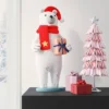 23.5" Fabric Polar Bear Holding Gift Animal Statue - Wondershop™ White 2 23.5" Fabric Polar Bear Holding Gift Animal Statue - Wondershop™ White -Wonder Shop USA GUEST d3a799f8 5937 4fbf 9ff7 cab1dcf8d37f