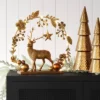 15" Battery Operated Lit Deer And Foliage Christmas Decorative Sculpture - Wondershop™ Gold 2 15" Battery Operated Lit Deer And Foliage Christmas Decorative Sculpture - Wondershop™ Gold -Wonder Shop USA GUEST d402d719 59a2 4764 b1e3 fcc9e1ed07cd
