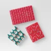 30" 3pk 180 Sq Ft Christmas Wrap Pack Candy Canes/Santa/Ho Ho Ho - Wondershop™ -Wonder Shop USA GUEST d41299c8 431c 4a70 a02f f6addde300fa