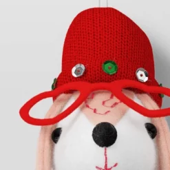 Fabric Dog Head Plaid Scarf Christmas Tree Ornament - Wondershop™ -Wonder Shop USA GUEST dbe64ecf 81fe 49dc 9643 028bbfaa09d6