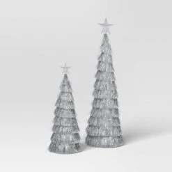 2pk Christmas 18" And 12" Tinsel Trees - Wondershop™ -Wonder Shop USA GUEST dbfd5e77 23ae 4173 96dd 8cba05960e13