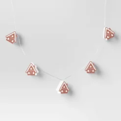 8ct LED Battery Operated Christmas Gingerbread Houses Novelty String Lights Warm White With Clear Wire - Wondershop™ -Wonder Shop USA GUEST dc10ce8b a491 4e59 9332 09aa51458213