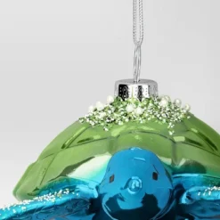 Christmas Glass Sea Turtle Ornament - Wondershop™ 5 Christmas Glass Sea Turtle Ornament - Wondershop™ -Wonder Shop USA GUEST dd396fc0 33a7 4bfe 85b4 1c0b116bbeb8