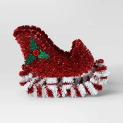 Christmas Tinsel Sleigh Red - Wondershop™ -Wonder Shop USA GUEST df524628 eac5 4287 8702 7e84c424805b