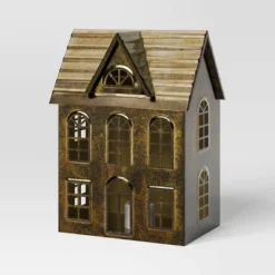 Christmas Lit Metal House Decor Champagne Gold - Wondershop™ -Wonder Shop USA GUEST df76bf9a cf44 43e7 8e0f 122c8901c661