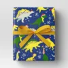 30” 125 Sq Ft Christmas Roll Wrap Dinosaurs On Blue - Wondershop™ -Wonder Shop USA GUEST dfac0f40 ad98 49fc a4c6 d22206c192ff